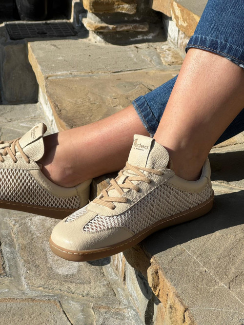  Beżowe casualowe obuwie barefoot 3D