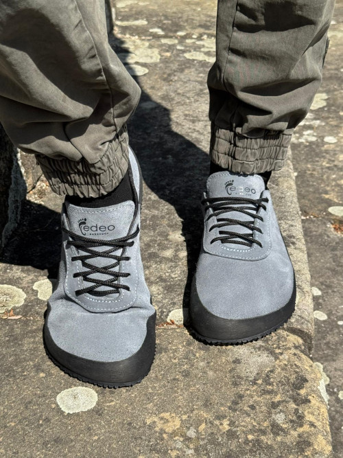  Popielate minimalistyczne barefoot-y